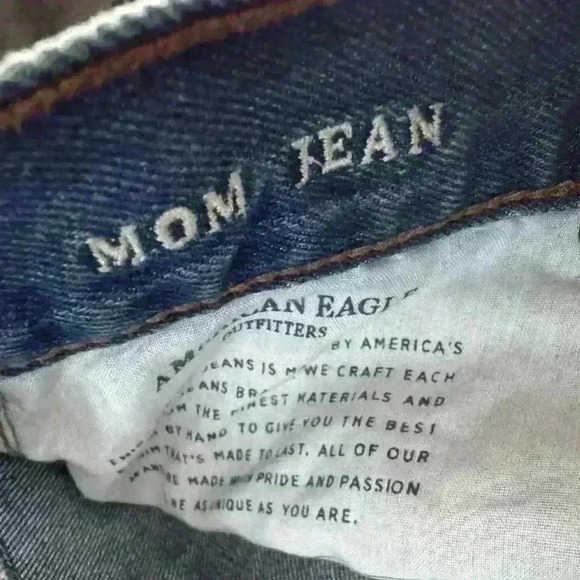 American Eagle AE High Rise Waisted Vintage Mom Jean Size 6R Style #:1083 - Picture 5 of 10